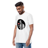 Overstimulation Aperture Men’s premium heavyweight tee