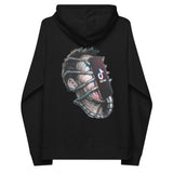 TikTok Is Dangerous Aperture Unisex eco raglan hoodie