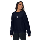 What If Embroidered Unisex eco sweatshirt