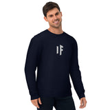 What If Embroidered Unisex eco sweatshirt