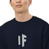 What If Embroidered Unisex eco sweatshirt
