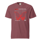Butterfly Effect Unisex garment-dyed heavyweight t-shirt