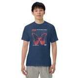 Butterfly Effect Unisex garment-dyed heavyweight t-shirt