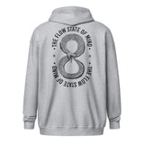 Flow State of Mind Unisex heavy blend zip hoodie