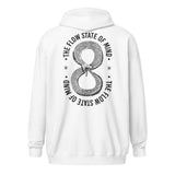 Flow State of Mind Unisex heavy blend zip hoodie