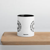 Flow State of Mind Aperture Mug with Color Inside